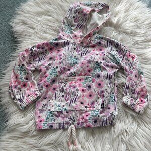 Deux par Deux wildflower hoodie size 3